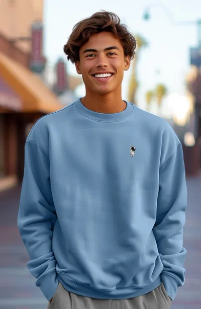 Dalix Mens Astronaut Heavyweight Relaxed Sweatshirt