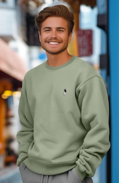Dalix Mens Astronaut Heavyweight Relaxed Sweatshirt