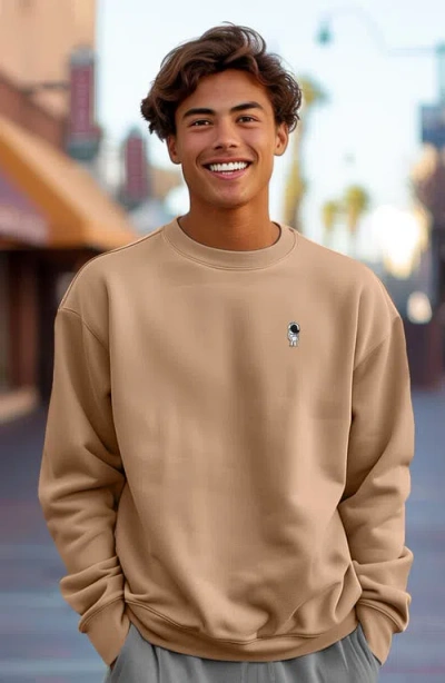 Dalix Mens Astronaut Heavyweight Relaxed Sweatshirt