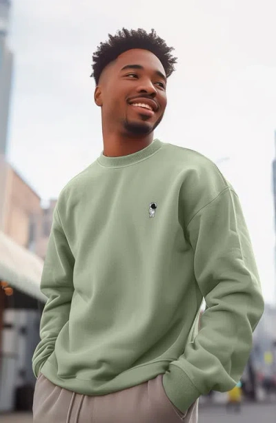 DALIX DALIX MENS ASTRONAUT HEAVYWEIGHT RELAXED SWEATSHIRT 