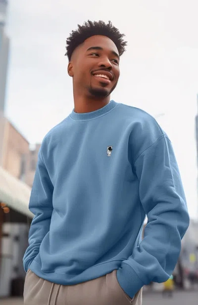 Dalix Mens Astronaut Heavyweight Relaxed Sweatshirt