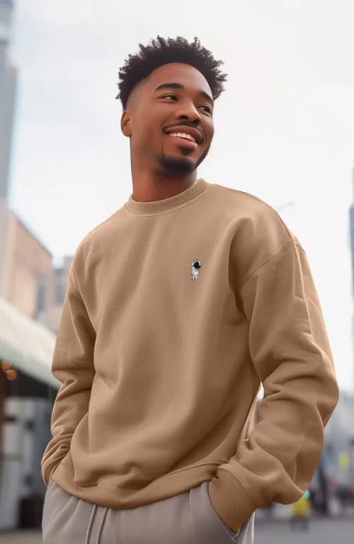 Dalix Mens Astronaut Heavyweight Relaxed Sweatshirt