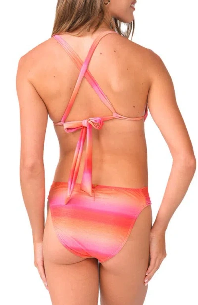 Pq Swim Cindy Metallic Bikini Bottoms