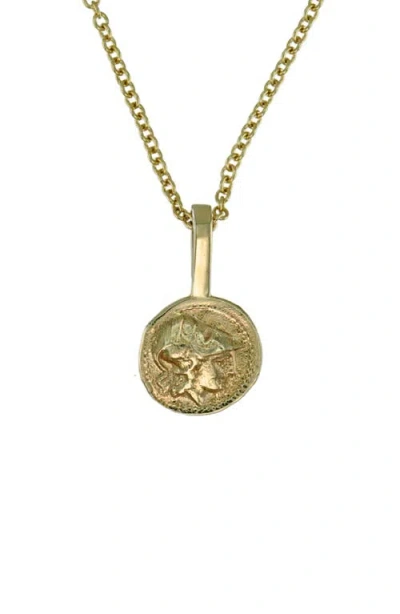 Albisia Mini Athena Coin Pendant
