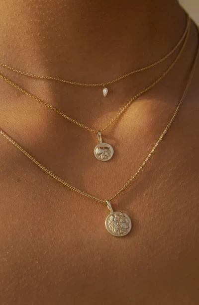 Albisia Mini Athena Coin Pendant