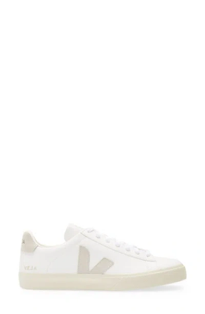 Veja Low Top Leather Sneakers In White
