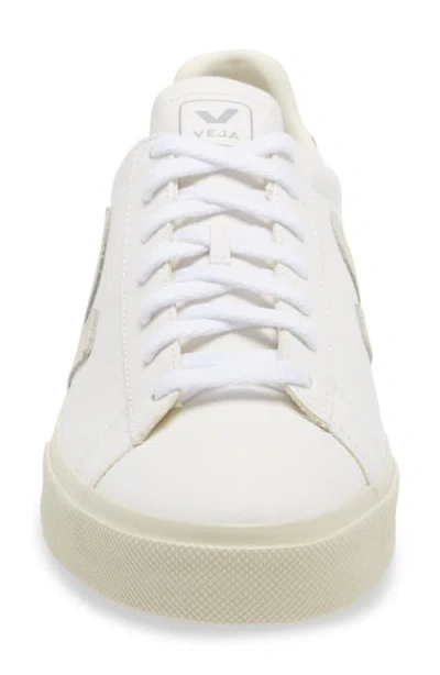 Veja Low Top Leather Sneakers In White