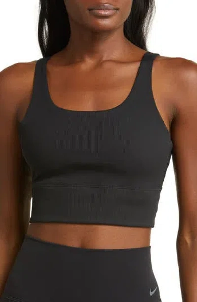 Nike Ribbed Longline Sports Bra