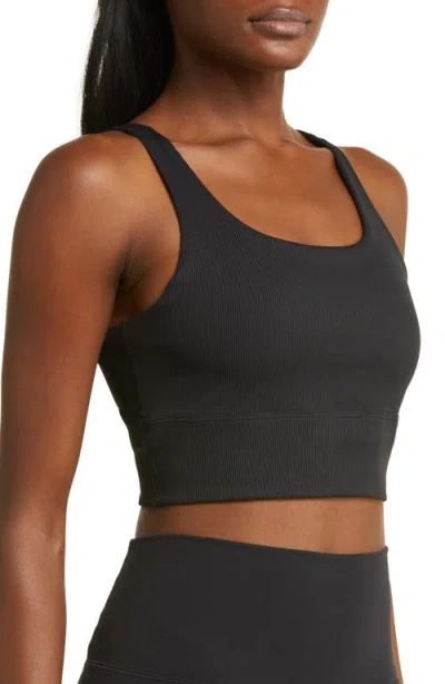 Nike Ribbed Longline Sports Bra