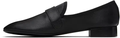 Repetto Black Michael Sole Rubber Loafers