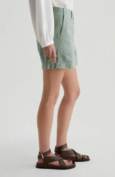 Ag Rosa Cotton Twill Shorts