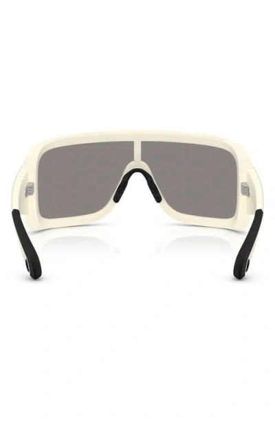 Moncler 142mm Rectangular Shield Sunglasses