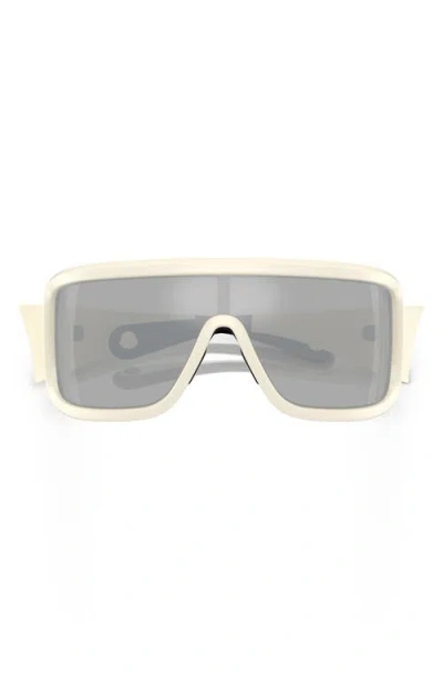 Moncler 142mm Rectangular Shield Sunglasses