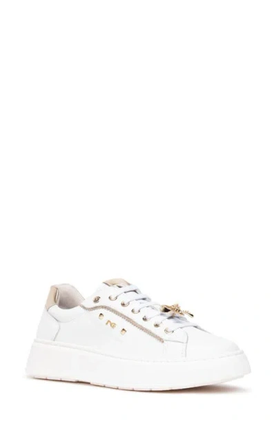 Nerogiardini Retro Jeweled Platform Sneaker