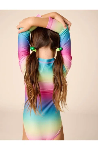 Tea Collection Long Sleeve One-piece Swimsuit