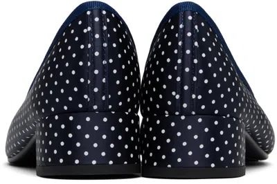 Repetto Navy Camille Heels
