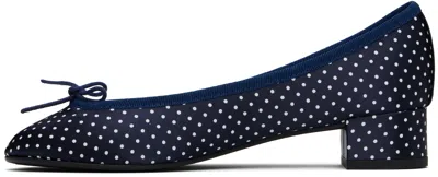 Repetto Navy Camille Heels