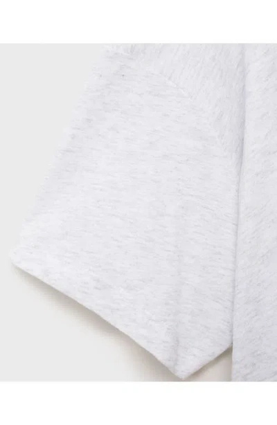 Mango Cotton Crewneck T-shirt In Neutral
