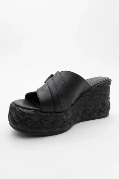 Forever & Always Shoes Palmas Leather Platform Sandal