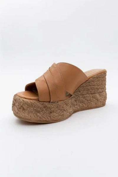 Forever & Always Shoes Palmas Leather Platform Sandal