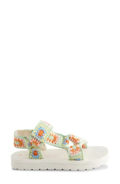 Next Kids' Crochet Trekker Sandal In Multi