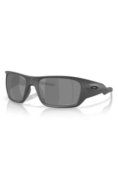 Oakley 60mm Prizm™ Polarized Rectangular Sunglasses