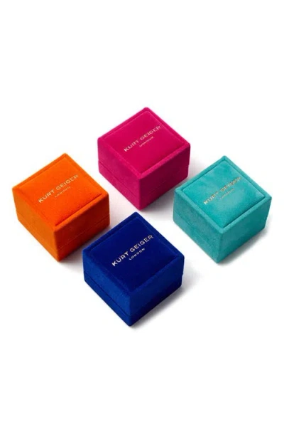 Kurt Geiger London Eagle Head Crystal Cocktail Ring