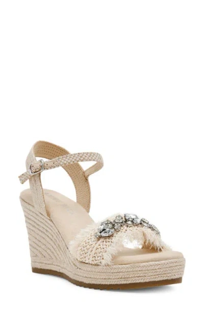 Anne Klein Wilton Ankle Strap Platform Wedge Sandal