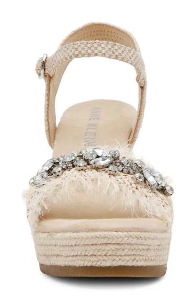 Anne Klein Wilton Ankle Strap Platform Wedge Sandal