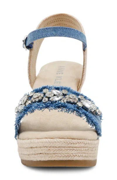 Anne Klein Wilton Ankle Strap Platform Wedge Sandal