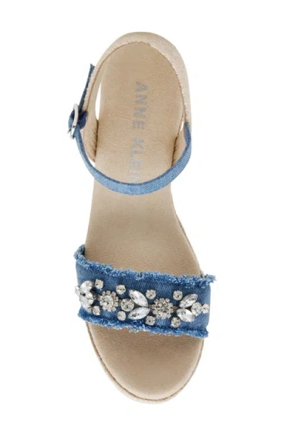 Anne Klein Wilton Ankle Strap Platform Wedge Sandal