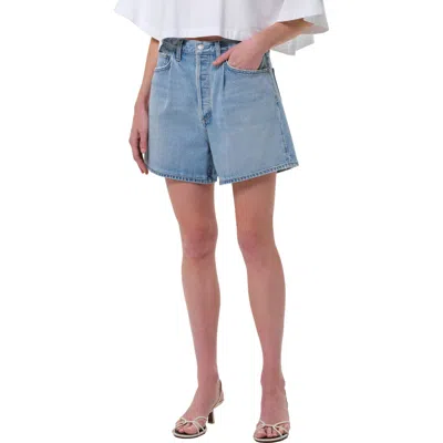 Agolde Stella High-rise Organic-denim Shorts