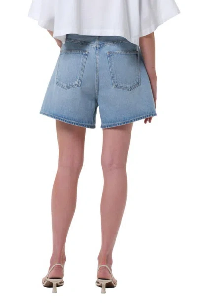 Agolde Stella High-rise Organic-denim Shorts