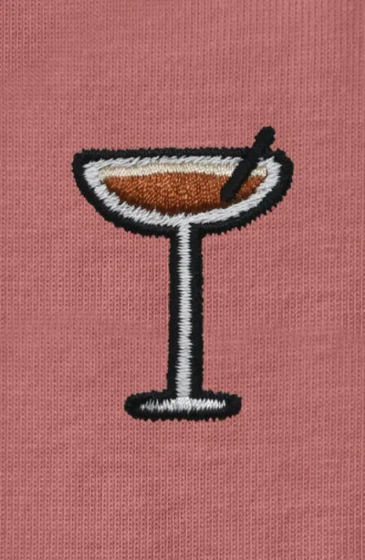 Dalix Womens Espresso Martini Jersey Relaxed Tee