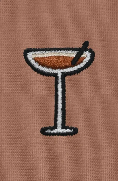 Dalix Womens Espresso Martini Jersey Relaxed Tee