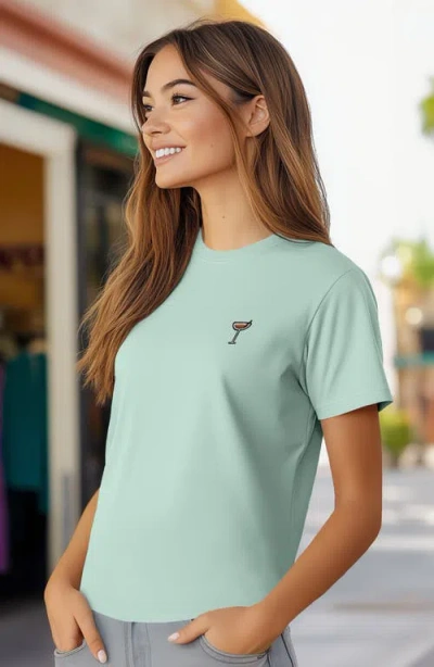 Dalix Womens Espresso Martini Jersey Relaxed Tee