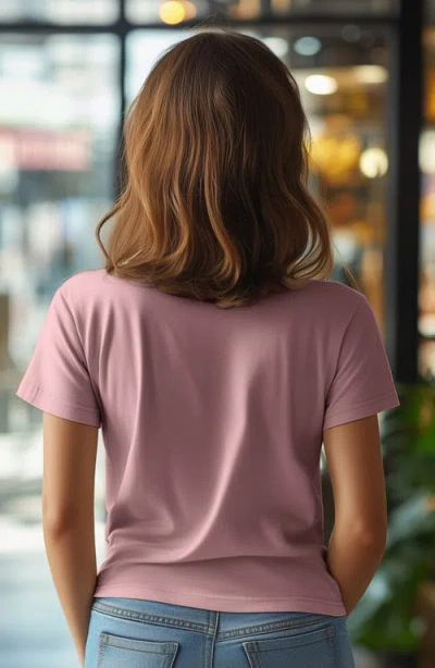 Dalix Womens Espresso Martini Jersey Relaxed Tee