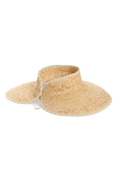L*space Lspace Del Mar Packable Straw Visor