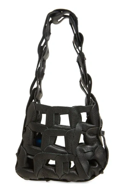 Sc103 Mini Links Leather Tote