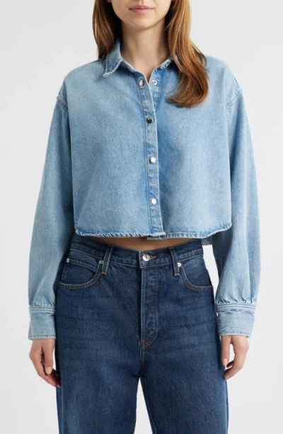 Frame The Swing Relaxed Fit Denim Shirt