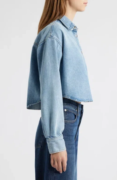 Frame The Swing Relaxed Fit Denim Shirt