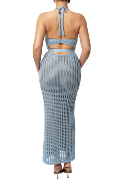 Jluxlabel Dream Open Stitch Halter Dress