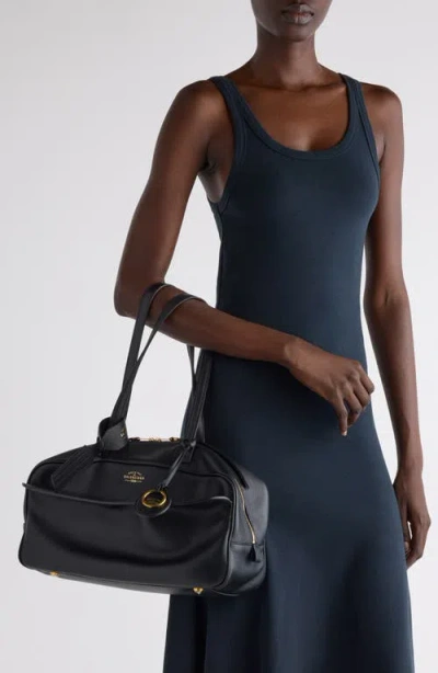 Balenciaga Medium Bowling Leather Satchel