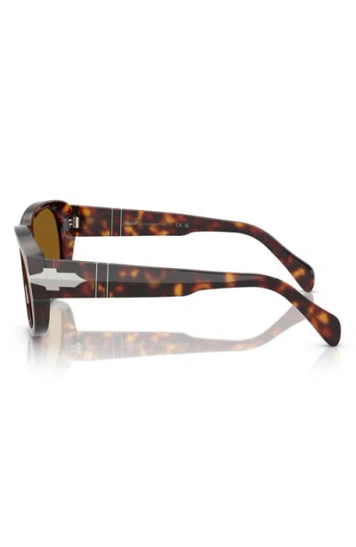 Persol Oversize-frame Sunglasses In Brown