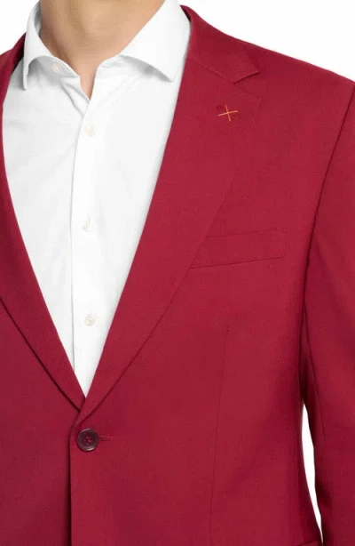 Opposuits Daily Slim Fit Bright Burgundy Suit