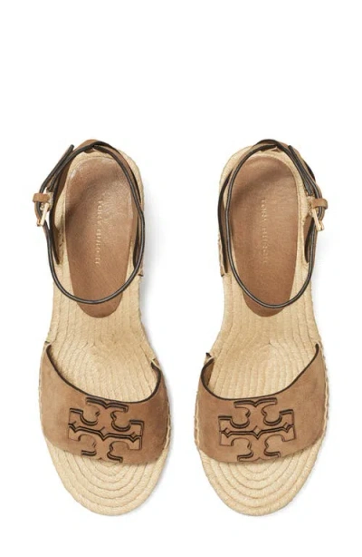 Tory Burch Ines Ankle Strap Espadrille Platform Wedge Sandal