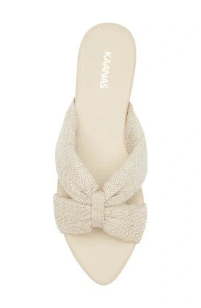 Kaanas Banha Pointed Toe Slide Sandal