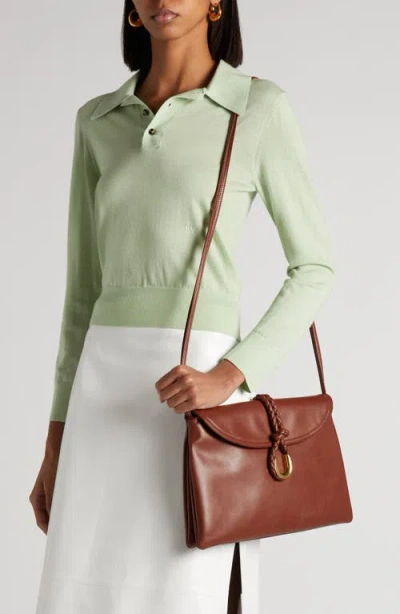 Bottega Veneta Medium Liberta Leather Shoulder Bag