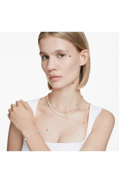 Swarovski Una Angelic Crystal Tennis Necklace & Bracelet Set