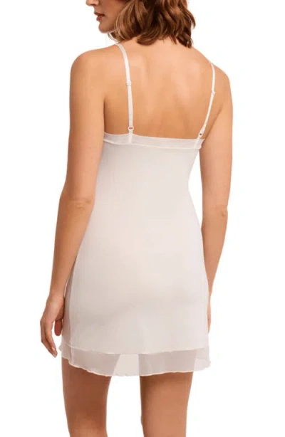 Montelle Intimates Mesh Trim Slip
